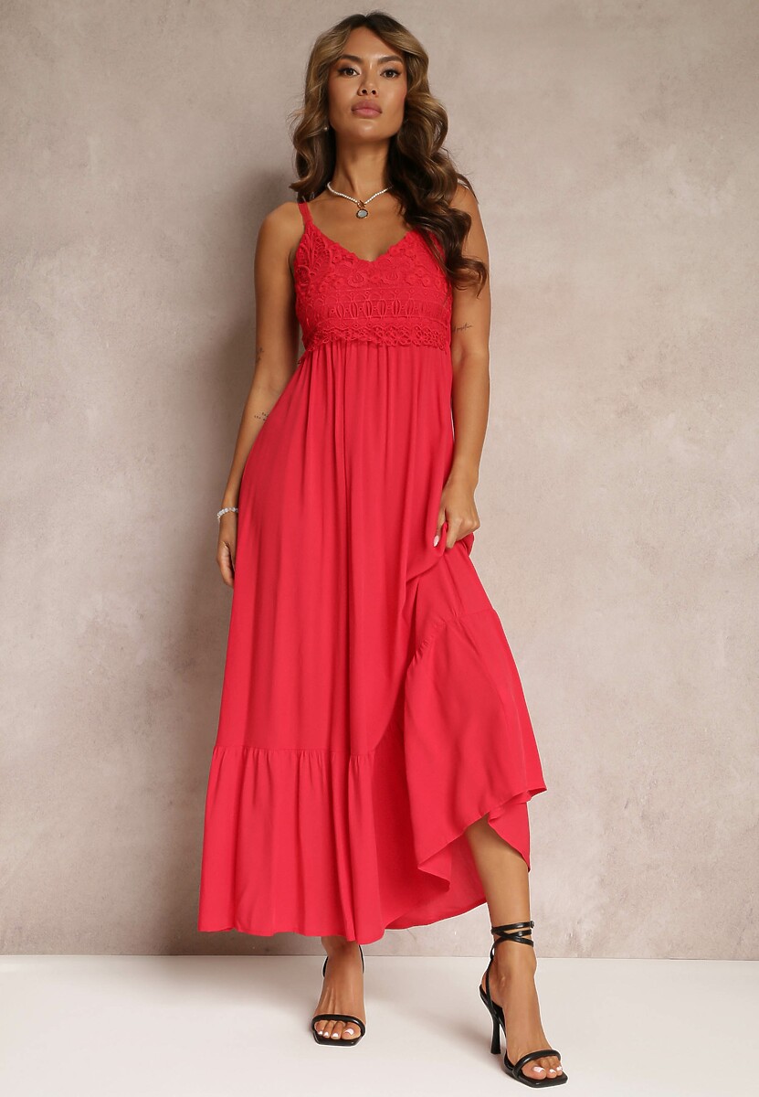 Beżowa Sukienka Chryazire