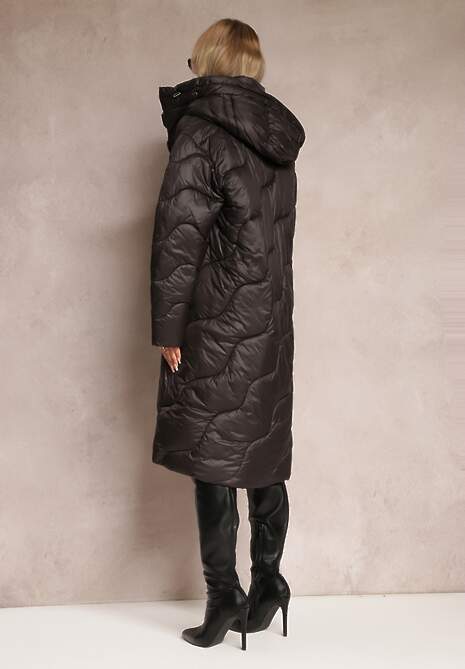 Czarna Kurtka Pikowana Zechia