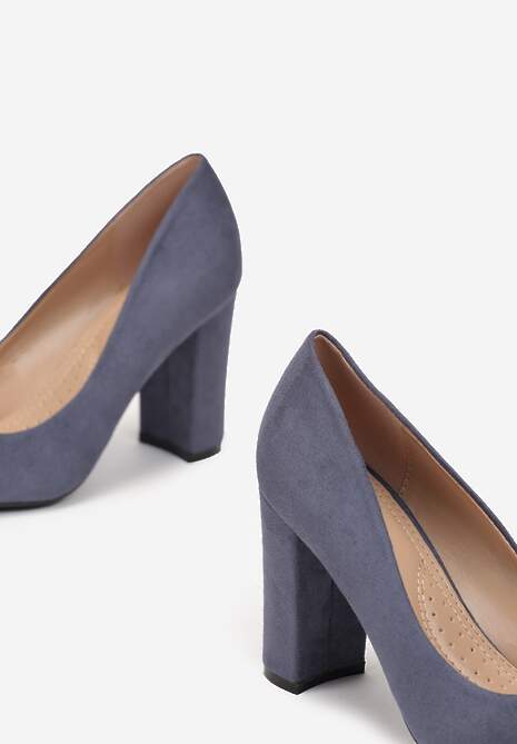 Niebieskie Czółenka Baseira