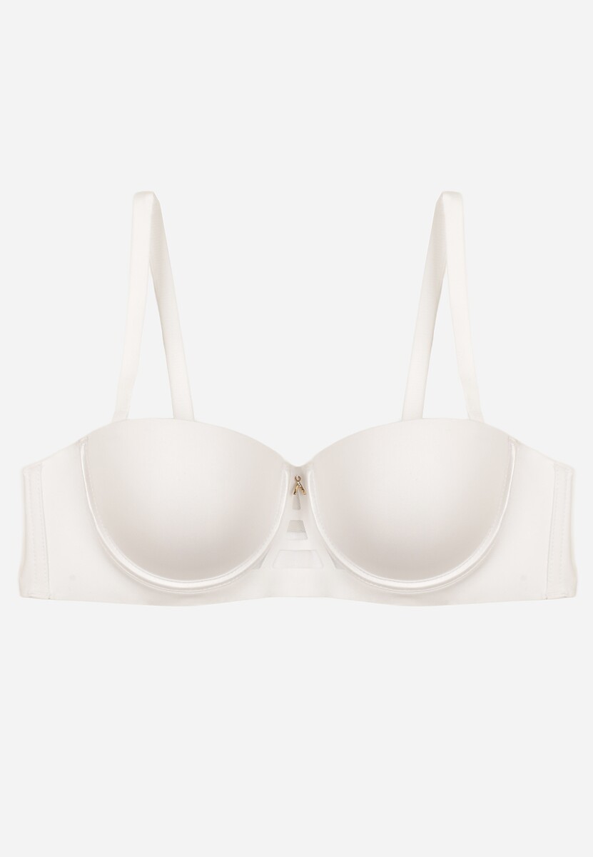 Biały Klasyczny Biustonosz Typu Balkonetka Doriesana