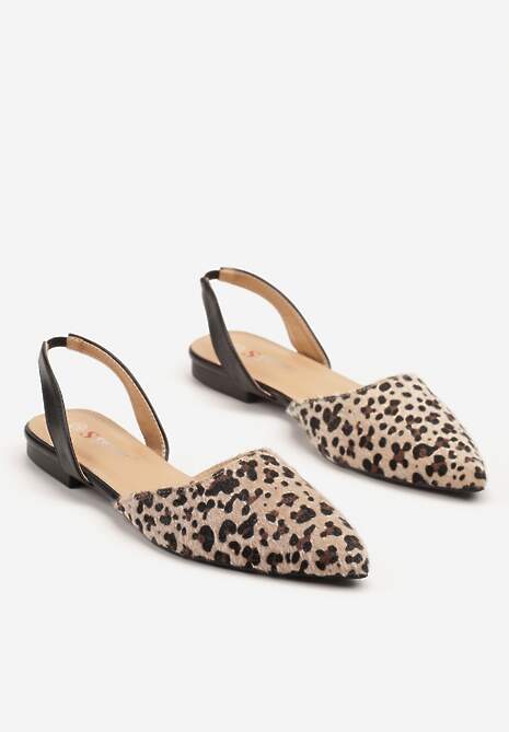 Panterkowe Sandały na Wsuwanie Wenorea