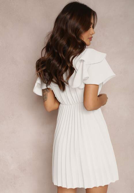 Biała Sukienka Haidiolea
