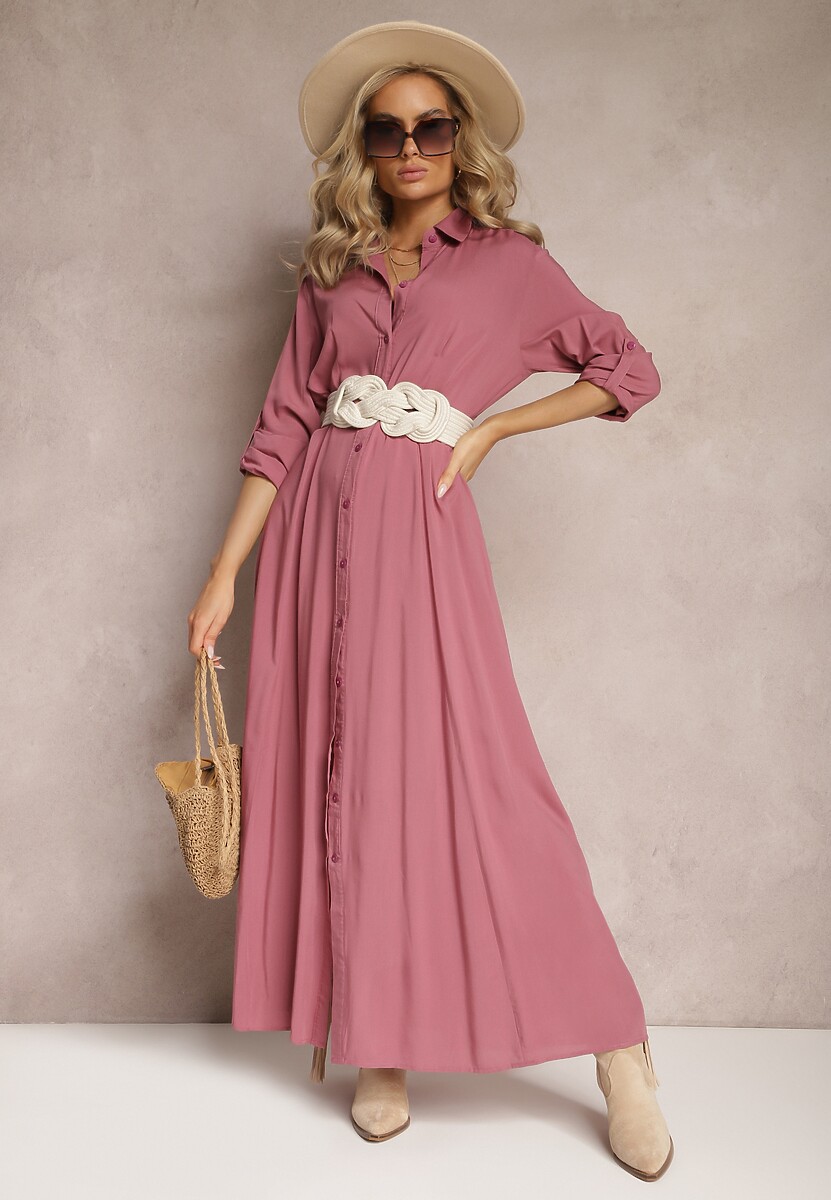 Ciemnofioletowa Sukienka Hillcrest