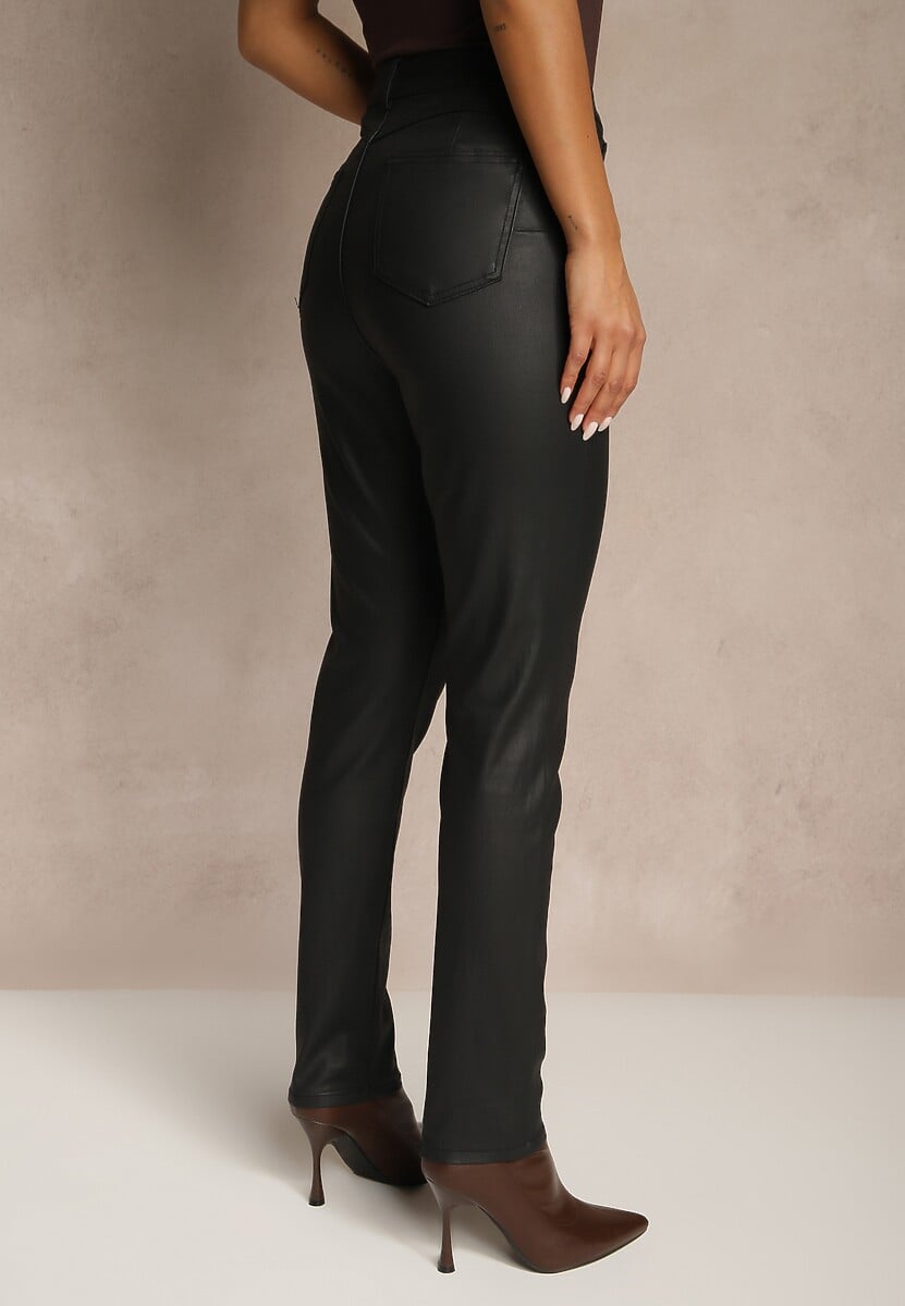 Czarne Spodnie Skinny Push Up Zilli