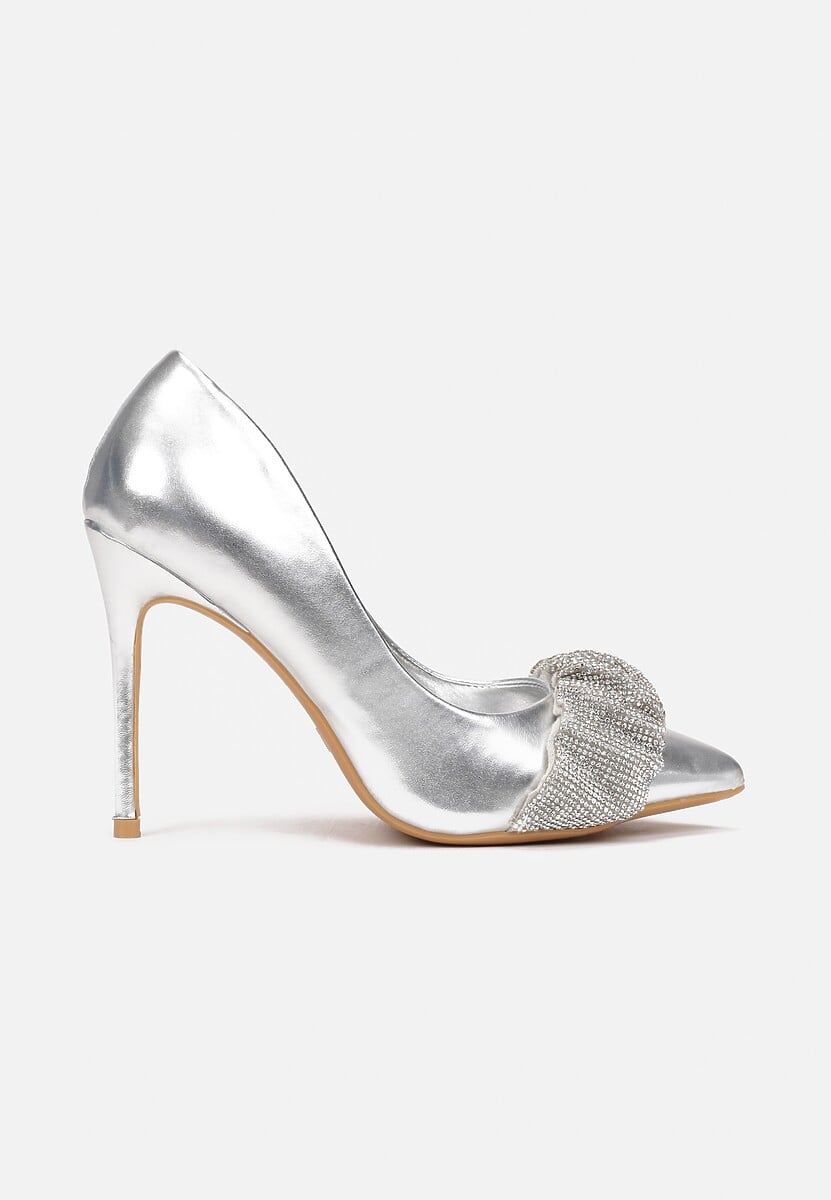 Srebrne Szpilki z Cyrkoniami Salvadora