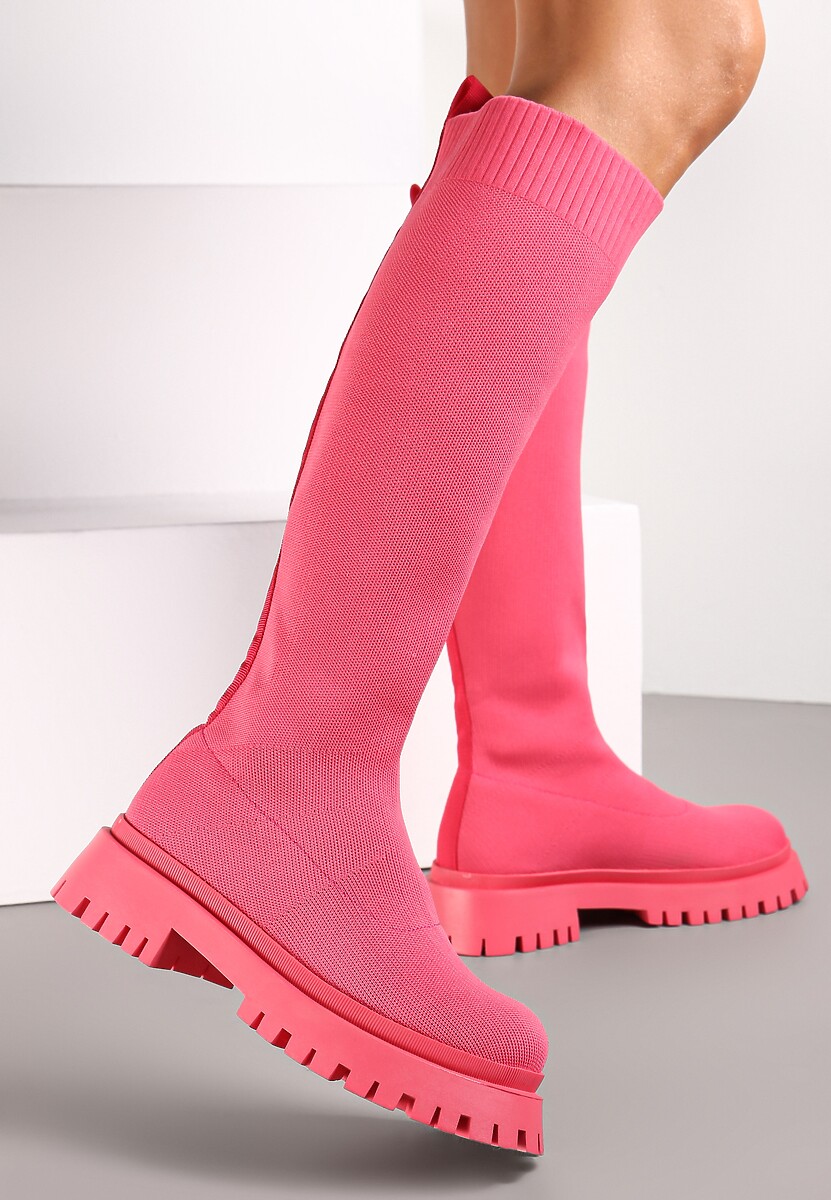 Różowe Kozaki Penthane