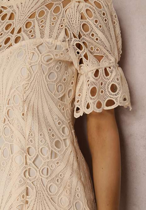 Beżowa Sukienka Aeryse