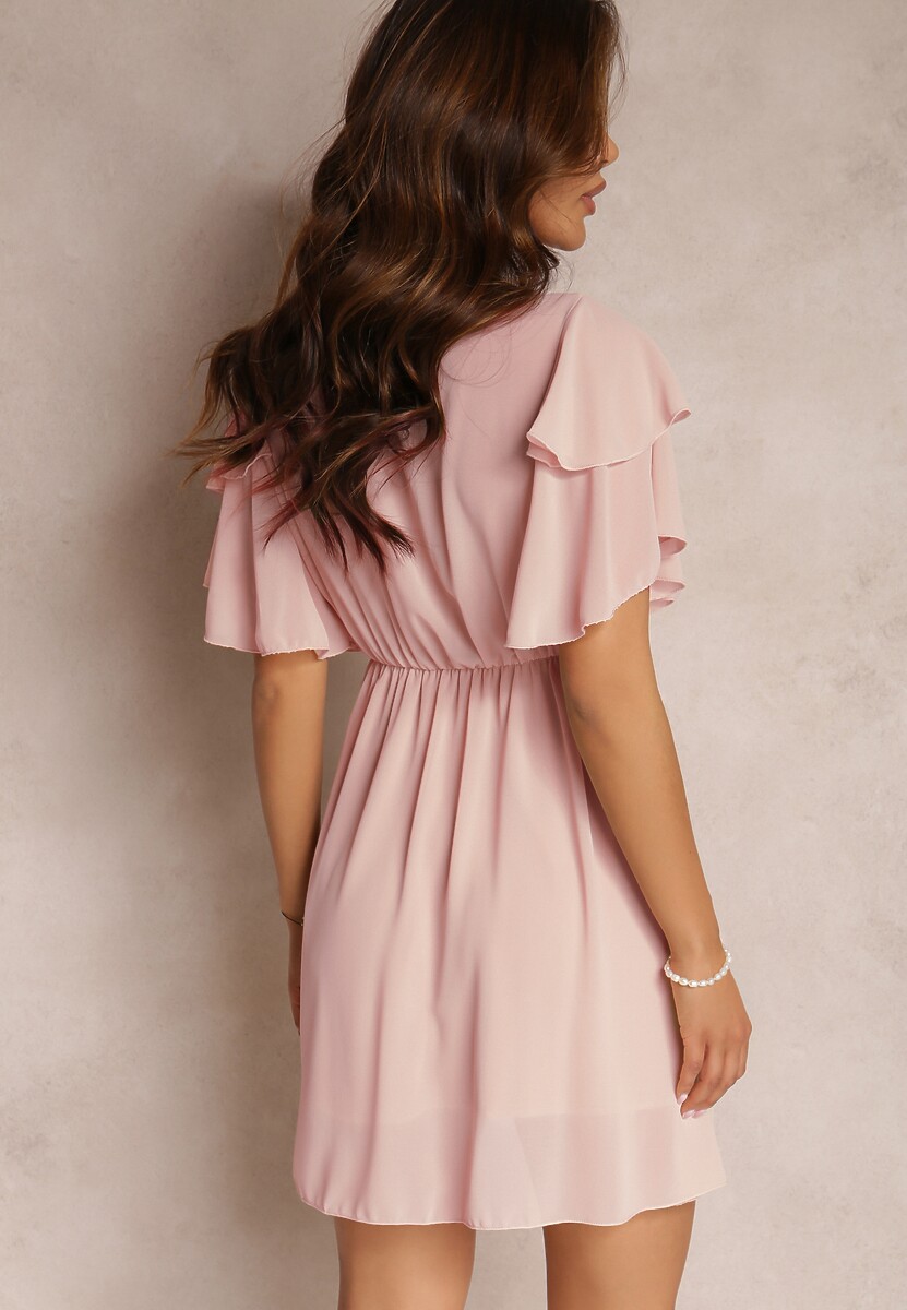 Różowa Sukienka Nemele