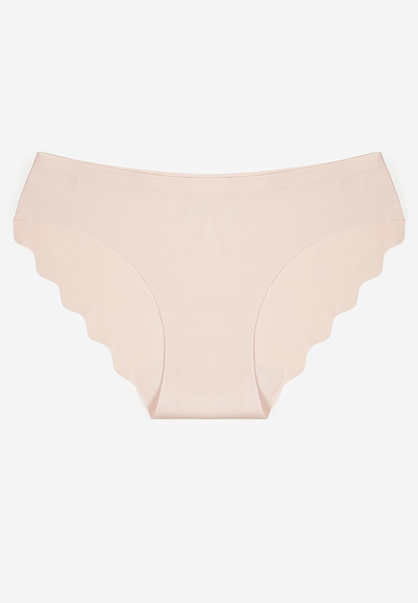 Jasnoróżowe Majtki Figi o Bezszwowym Wykończeniu Dolitia