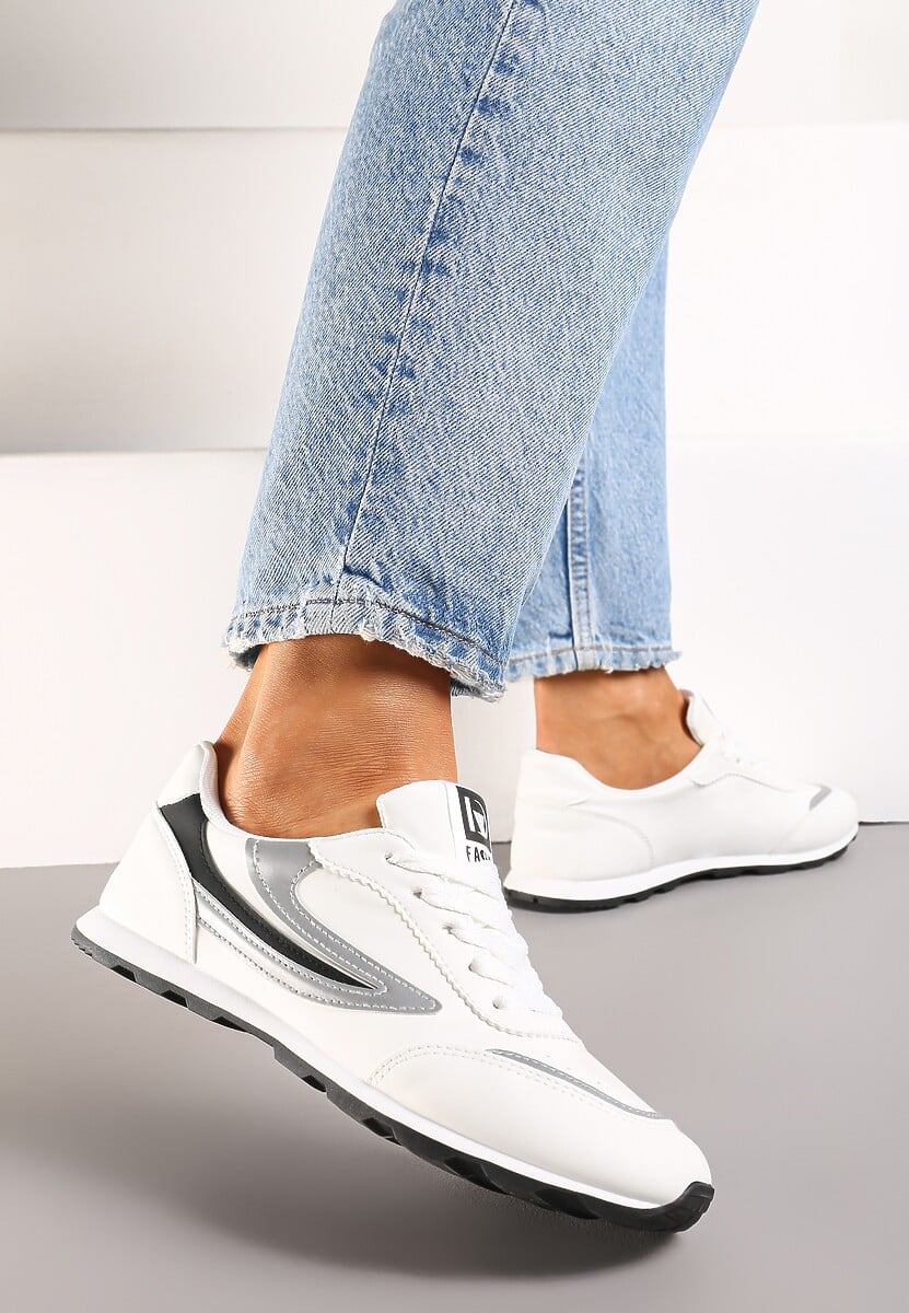 Białe Buty Sportowe Regines