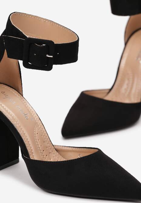 Czarne Czółenka Makki