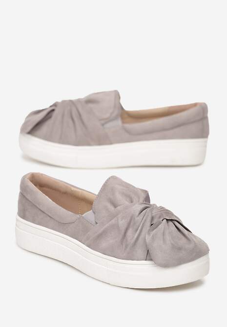 Szare Tenisówki Houndstooth