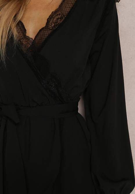 Czarna Sukienka Twinklebreeze