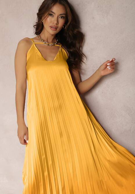 Pomarańczowa Sukienka Ianima