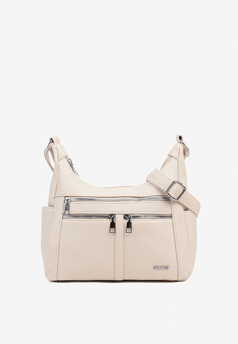 Czarna Perforowana Torebka Listonoszka Griovia