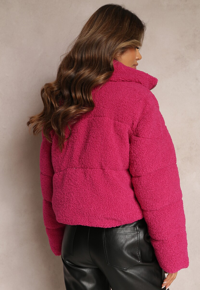 Fuksjowa Kurtka Futerko Teddy Voicha