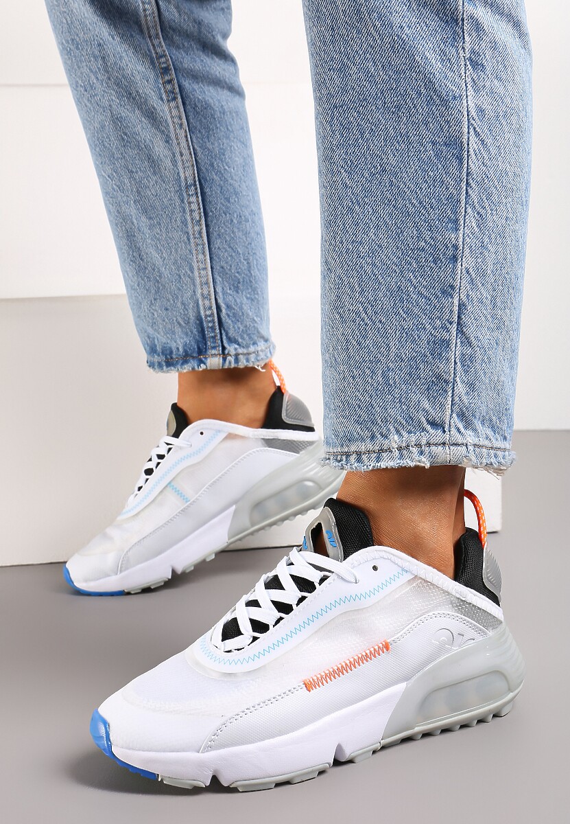 Biało-Szare Sneakersy  Azama