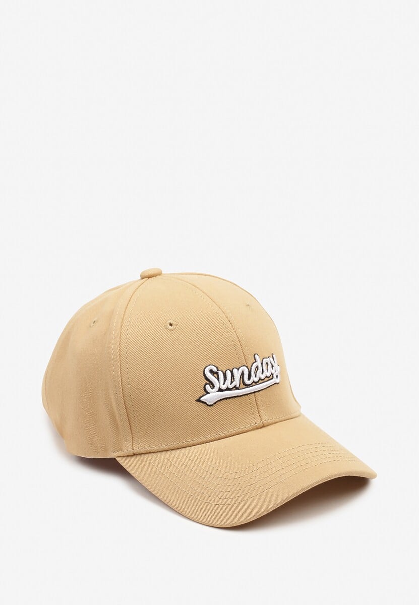 Biała Regulowana Czapka z Daszkiem z Bawełny Taniritia