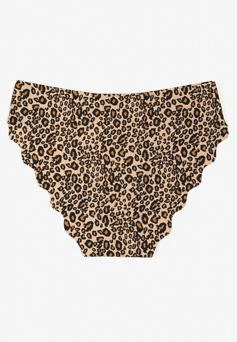 Panterkowe Majtki Typu Figi o Bezszwowym Wykończeniu Siladeia