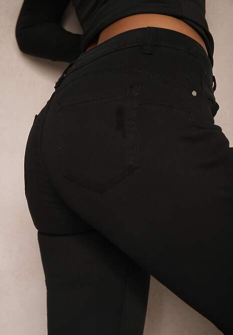 Czarne Spodnie Skinny Tenyrea