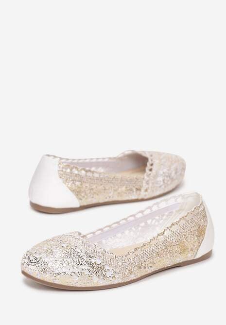 Złote Balerinki Splendorous