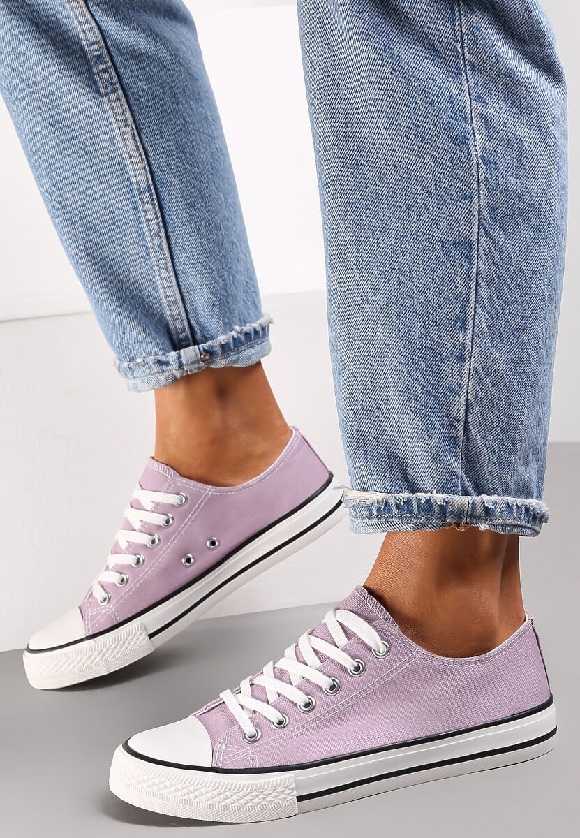 Fioletowe Trampki Lakellet