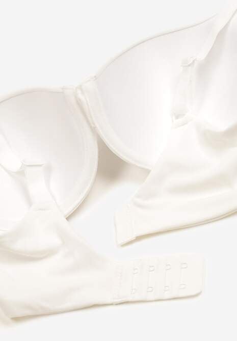 Biały Biustonosz o Klasycznym Kroju Sinisea