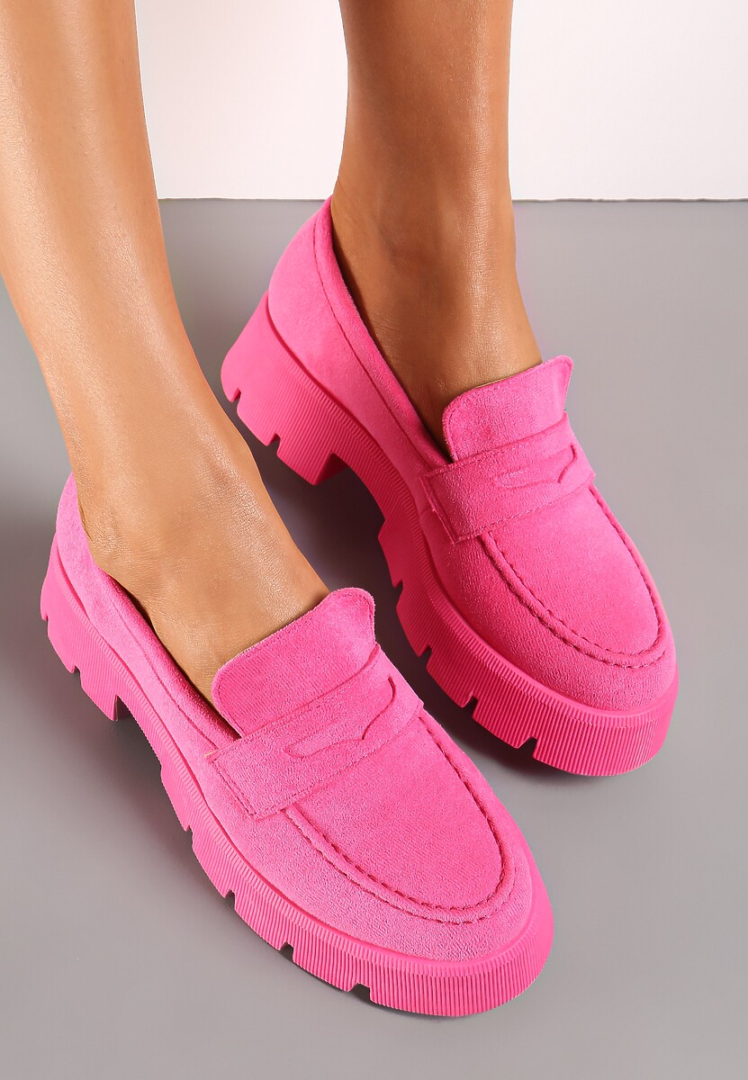 Fuksjowe Mokasyny na Grubej Podeszwie z Protektorem Misal
