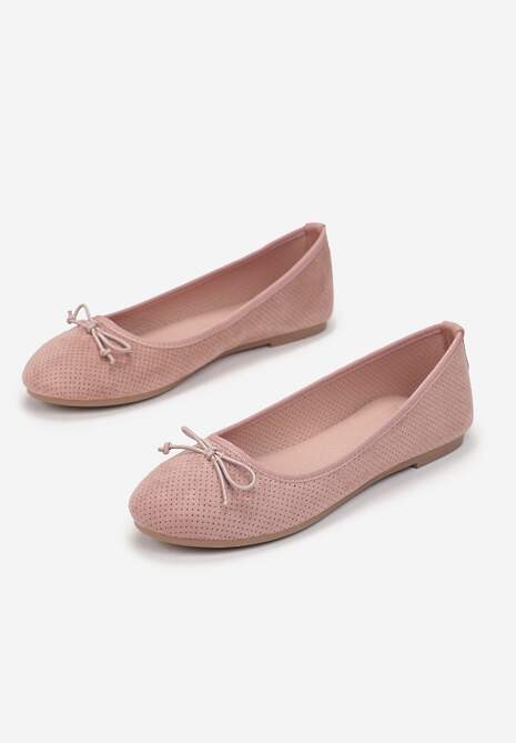 Różowe Balerinki Sthugnaela