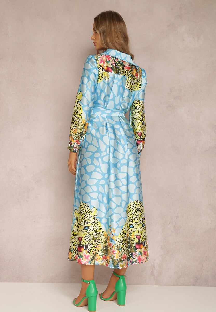 Jasnoniebieska Sukienka Eladia