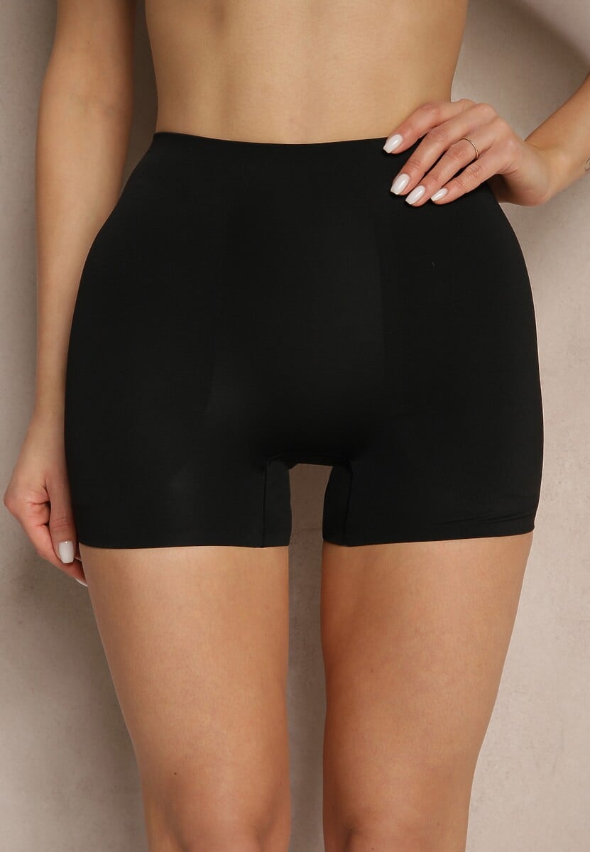 Czarna Bielizna Modelująca Majtki z Efektem Push Up Nativelle