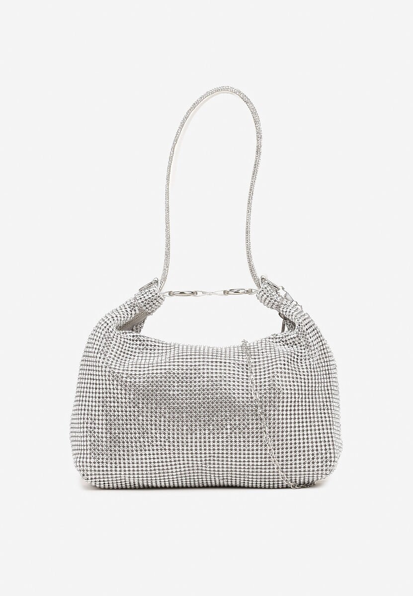 Czarna Cyrkoniowa Torebka Wieczorowa Vices Deviva