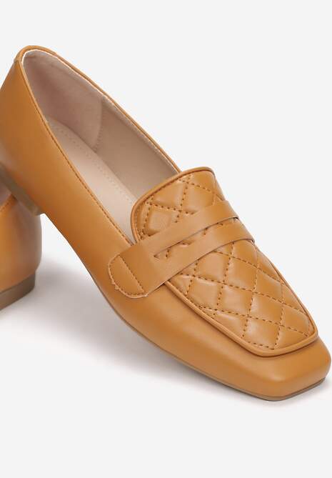 Ciemnobeżowe Mokasyny Sireviane