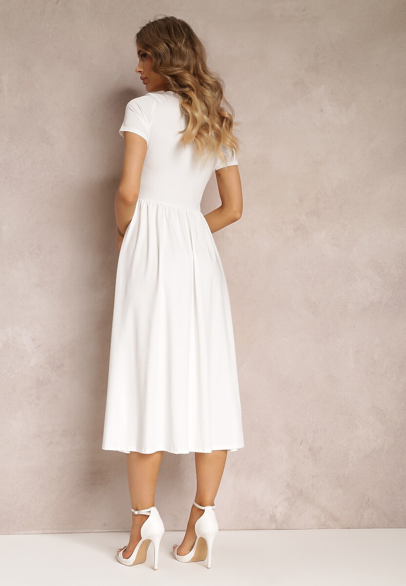 Biała Sukienka Naerilea