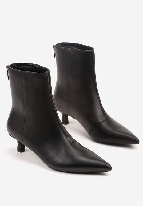 Czarne Botki Vices  na Kaczuszce Falomara