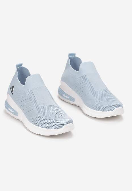 Jasnoniebieskie Buty Sportowe Amathane