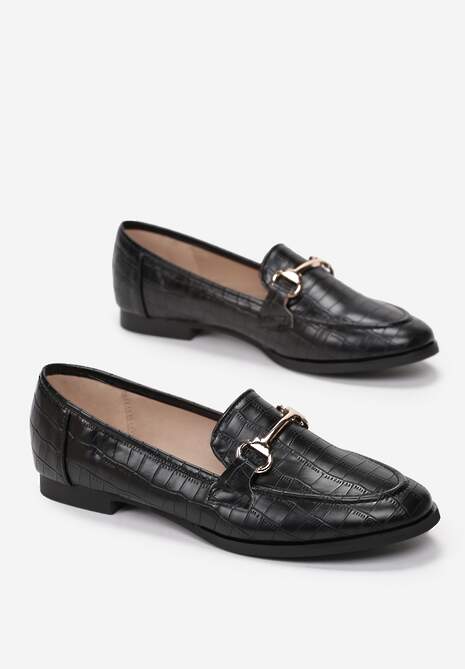 Czarne Mokasyny Barnard