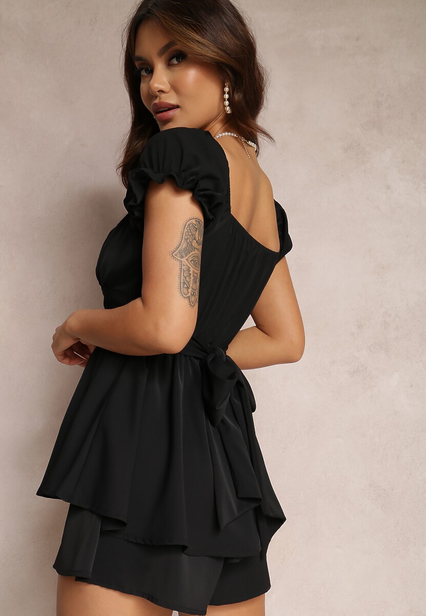 Czarny Kombinezon Astinca