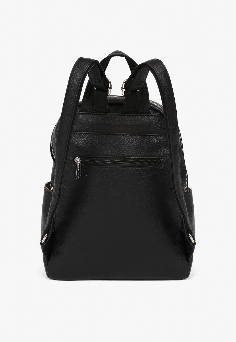 Czarny Plecak Ozdobiony Napisem Nillamea