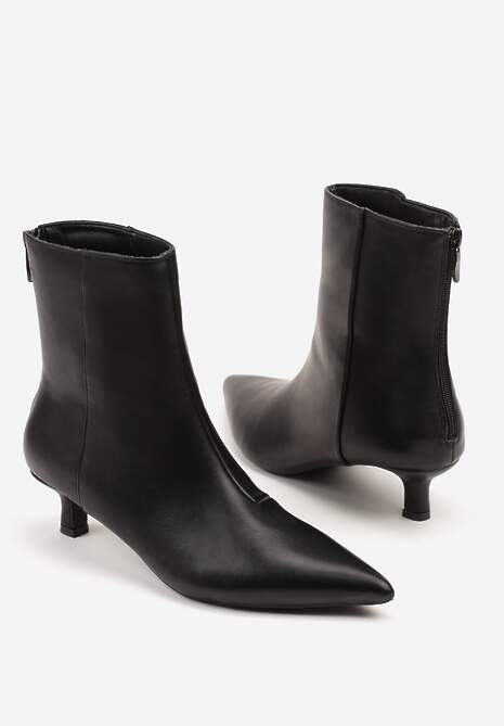 Czarne Botki Vices  na Kaczuszce Falomara