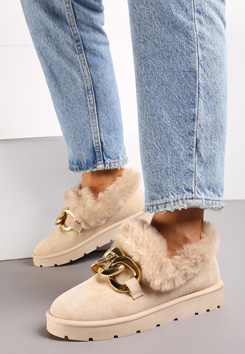 Beżowe Śniegowce Erele