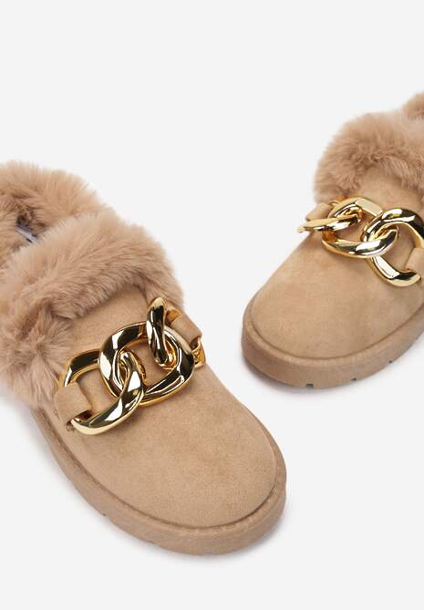 Ciemnobeżowe Śniegowce Erele