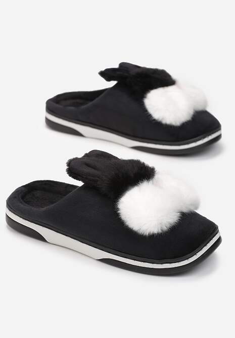 Czarne Kapcie Chloraleia