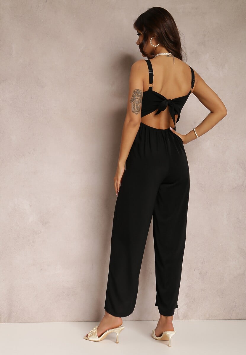 Czarny Kombinezon Delope