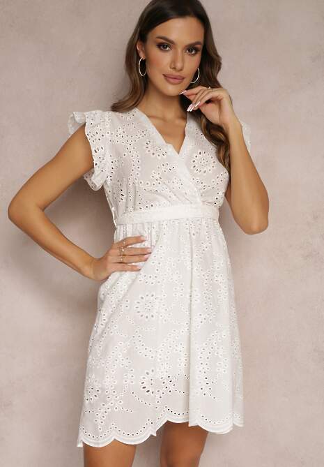 Biała Sukienka Adaelle