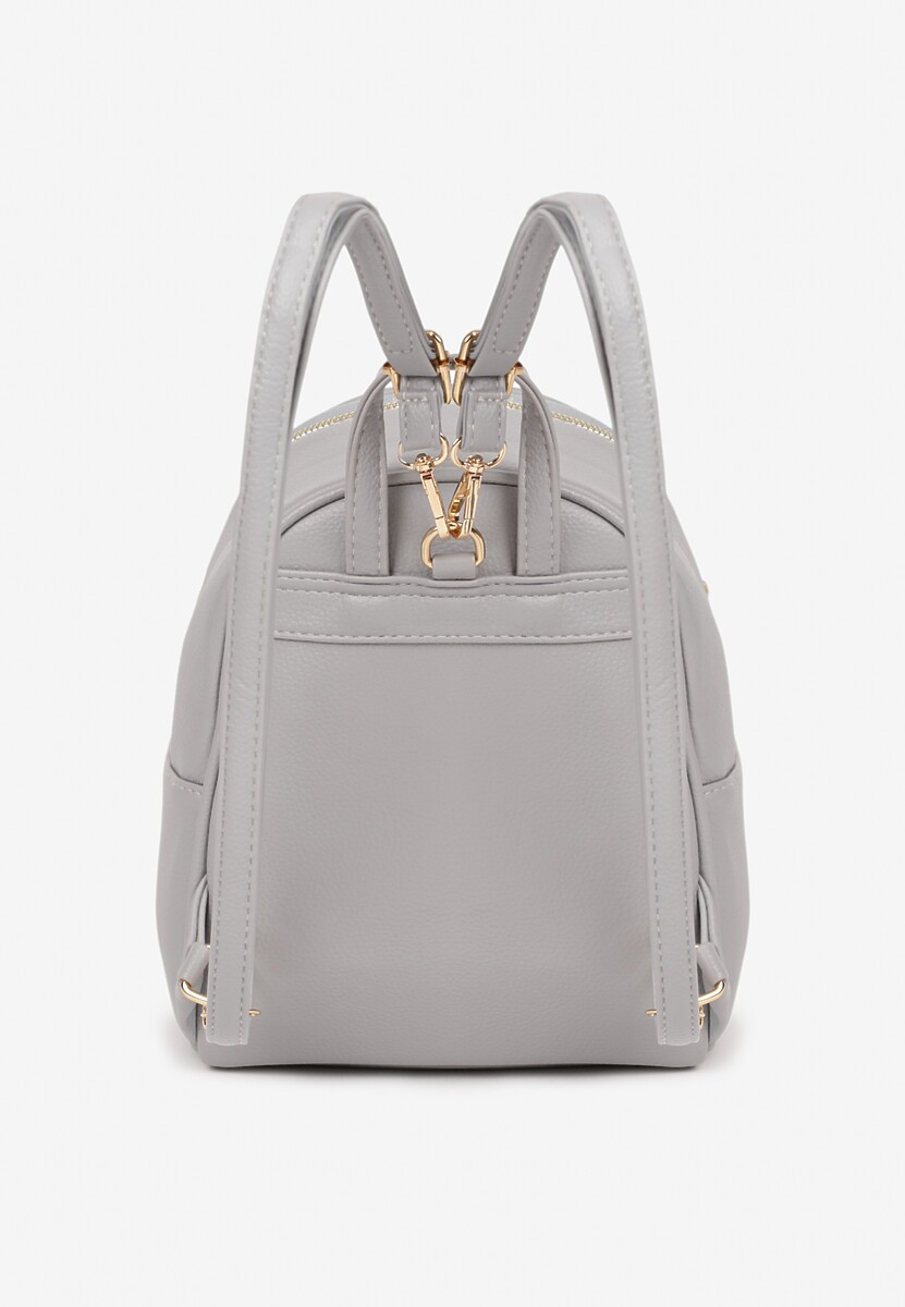 Szary Plecak Ozdobiony Pikowaniem Banilitia