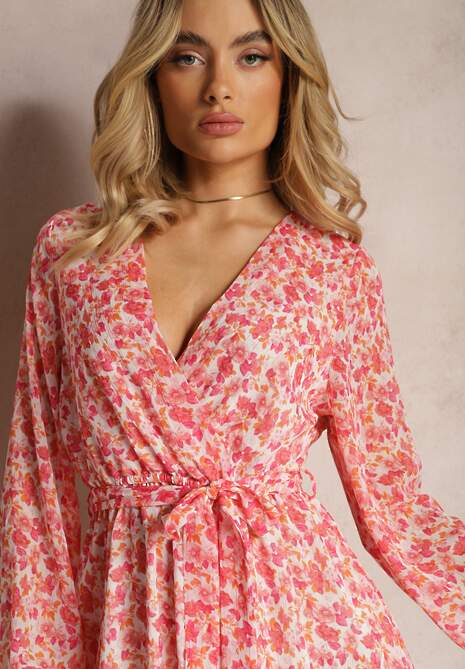 Różowa Sukienka Hellolea