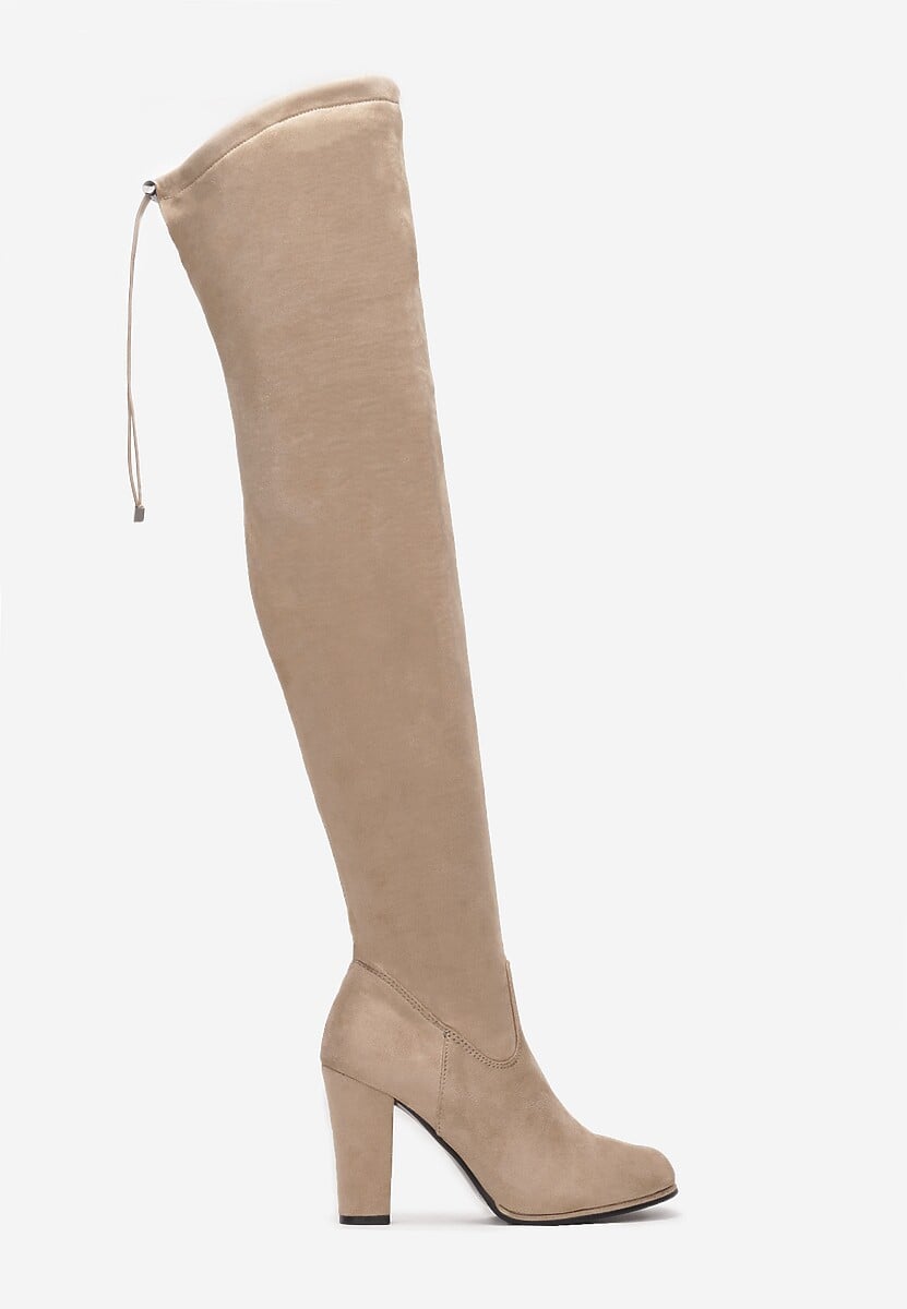 Beżowe Kozaki Magic Of Desire