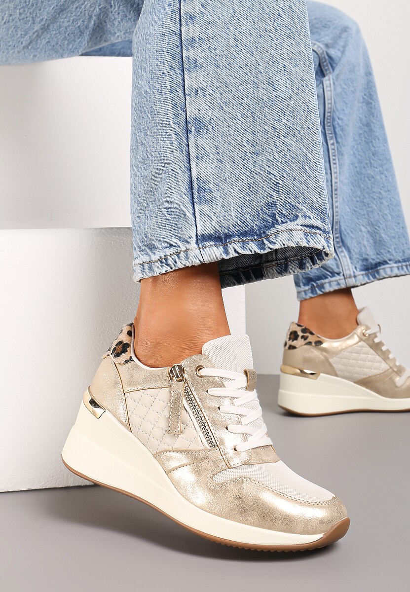 Złote Sneakersy Thessiore