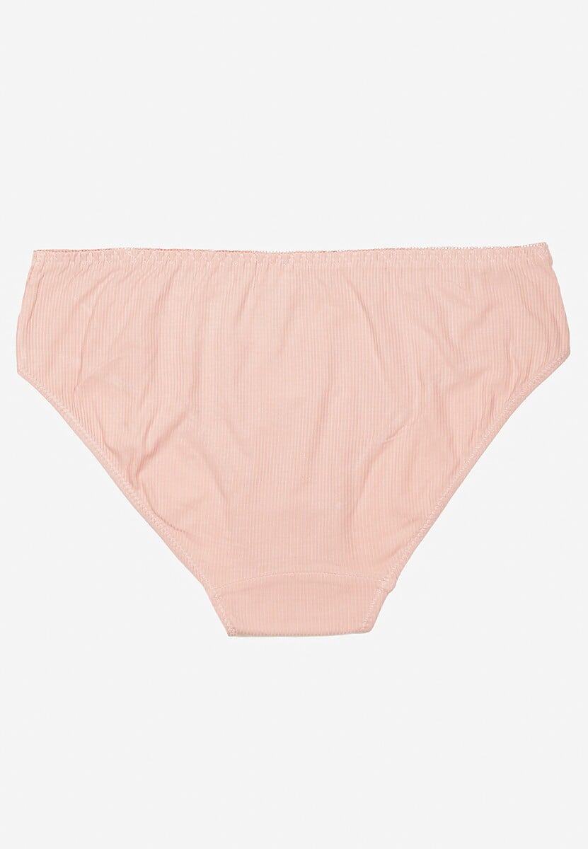 Jasnoróżowe Majtki Figi Bawełniane Zenvisa